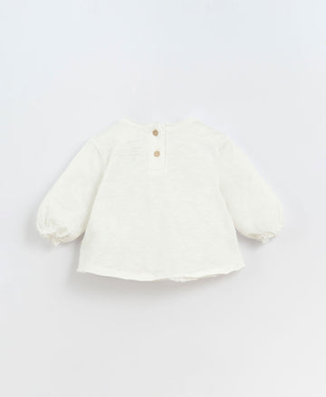 T-shirt en jersey flammé - Chou-fleur à manches longues - Play Up
